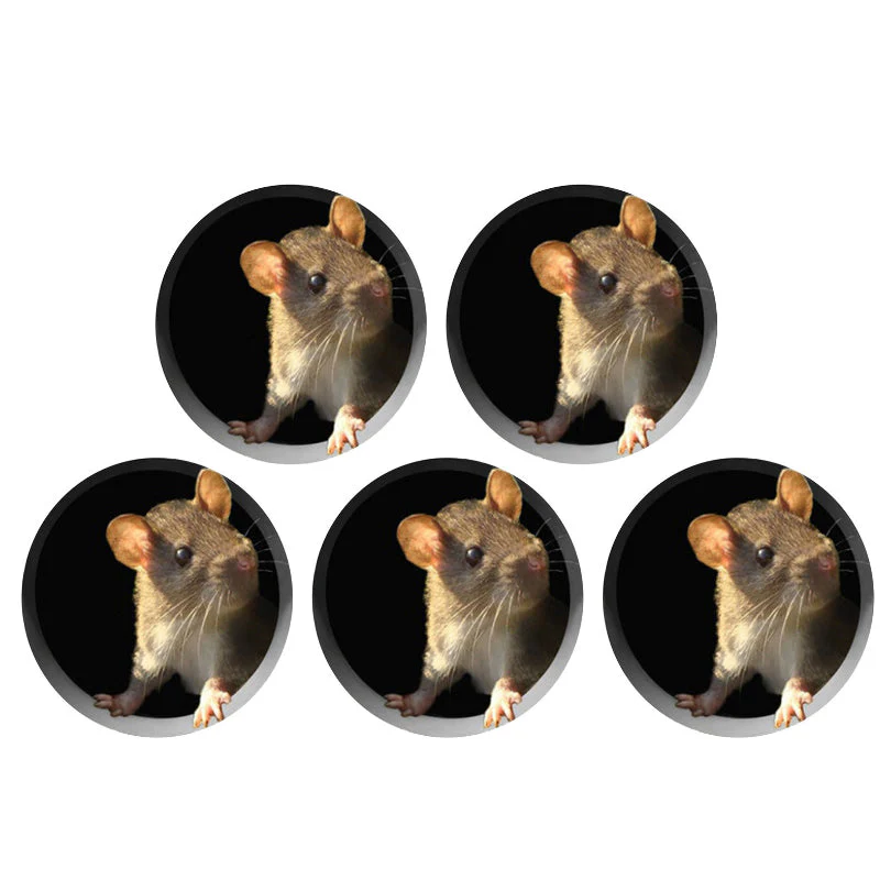 Realistic 3D Mouse Hole Wall Stickers - Image 21