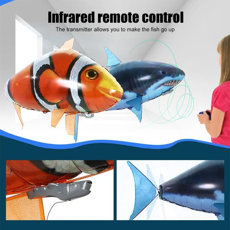 Remote control electric flying fish - Image 4