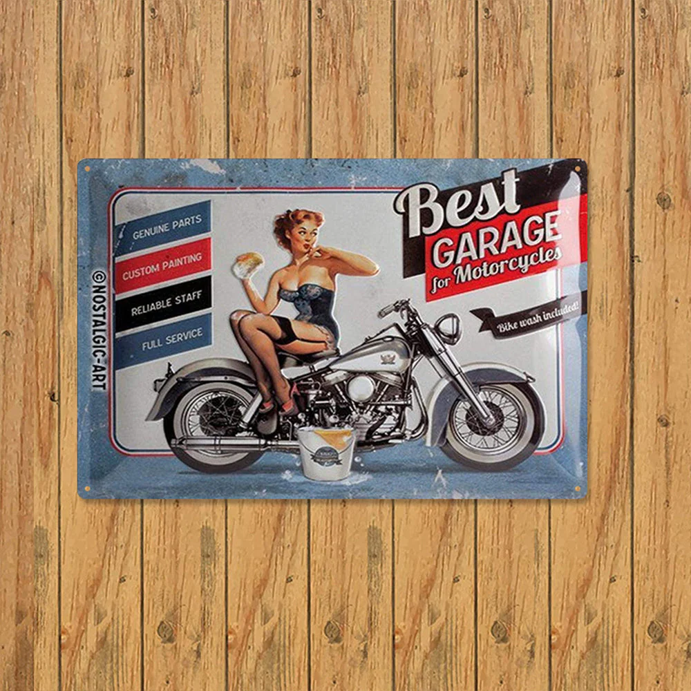 Retro Style Decorative Iron Painting - Image 7