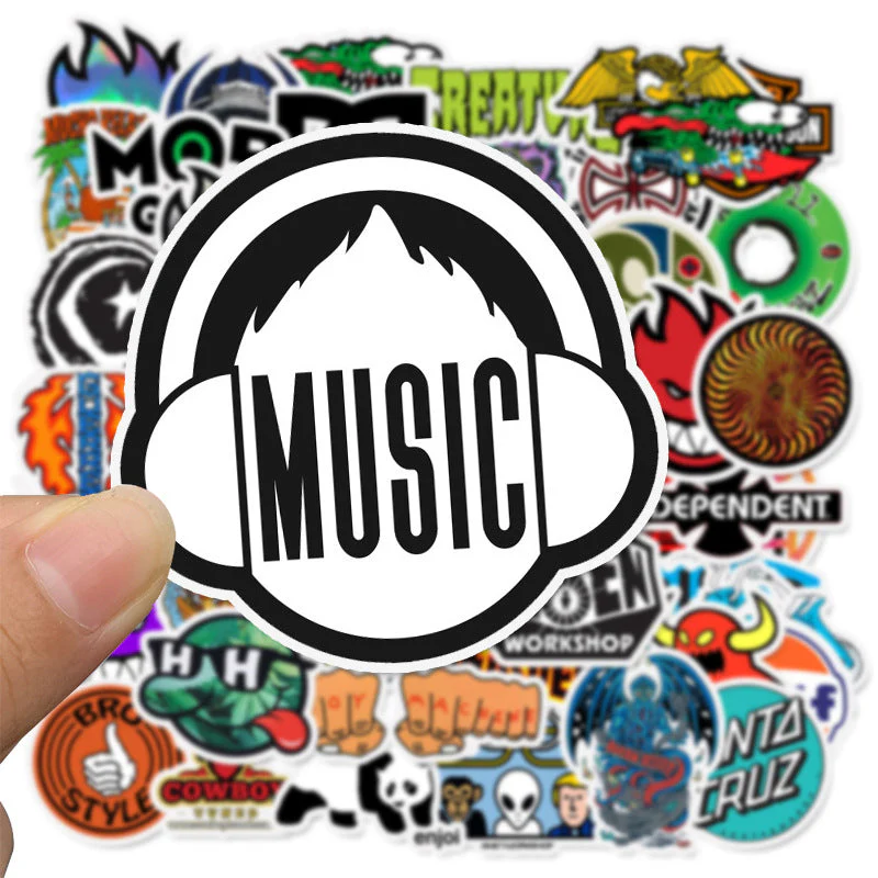 Rock Band Stickers (50 PCs) - Image 2