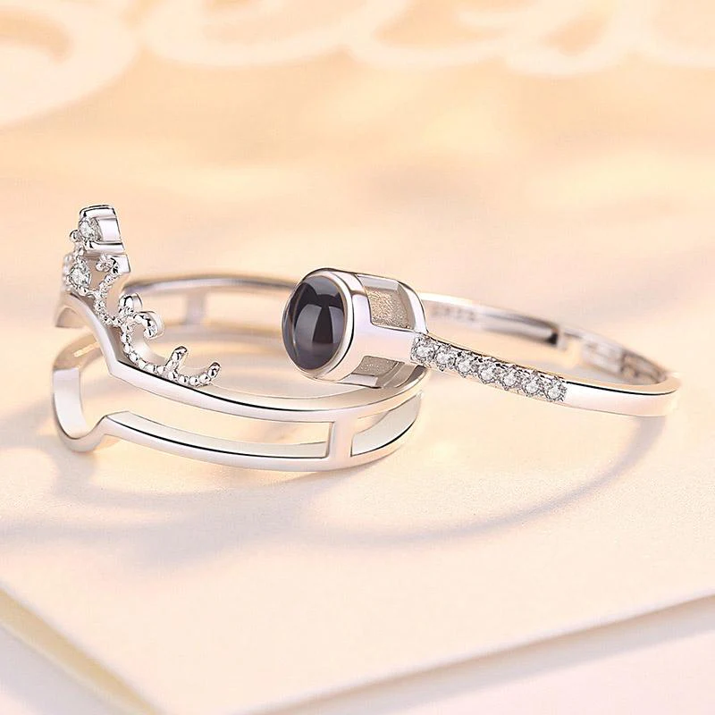 S925 Silver Ring, Bracelet And Puzzle Jewelry Box - Image 3