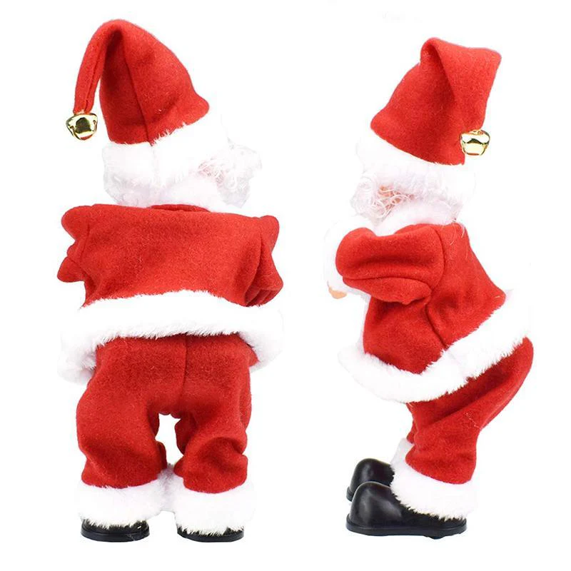 Santa Claus doll shaking the hips,Chimney Climbing Santa Claus,Santa Claus Riding An Electric Reindeer - Image 7