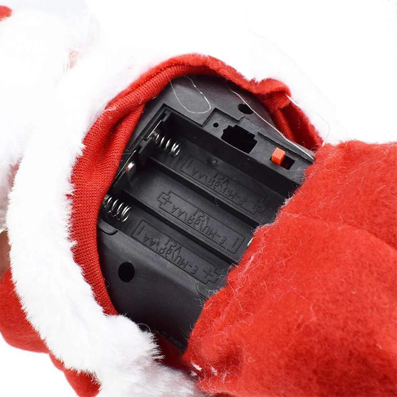 Santa Claus doll shaking the hips,Chimney Climbing Santa Claus,Santa Claus Riding An Electric Reindeer - Image 9