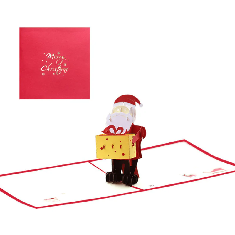 Santa Clause Pop Up Card - Image 9
