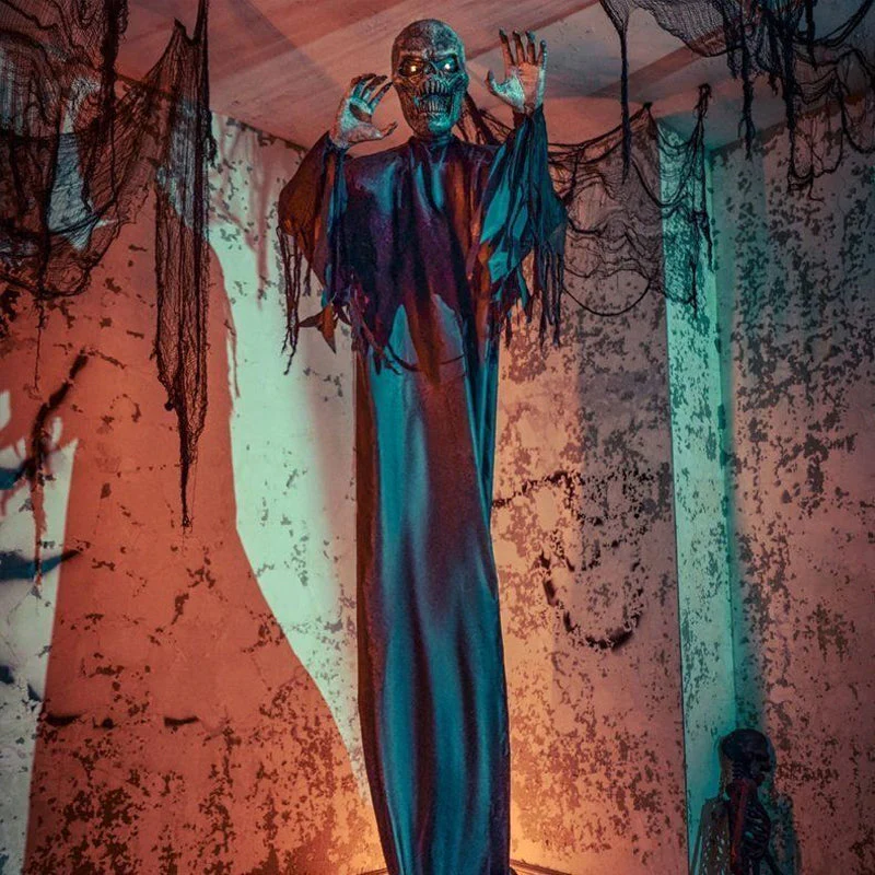 Scary Pop-Up Skullman In Blackrobes - Image 3