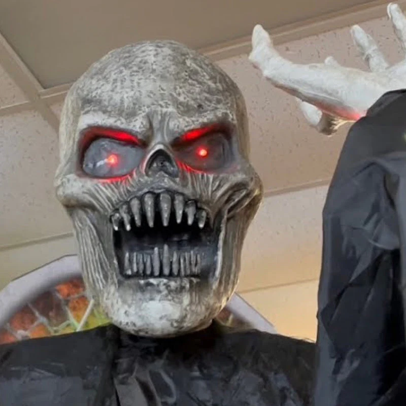 Scary Pop-Up Skullman In Blackrobes - Image 7