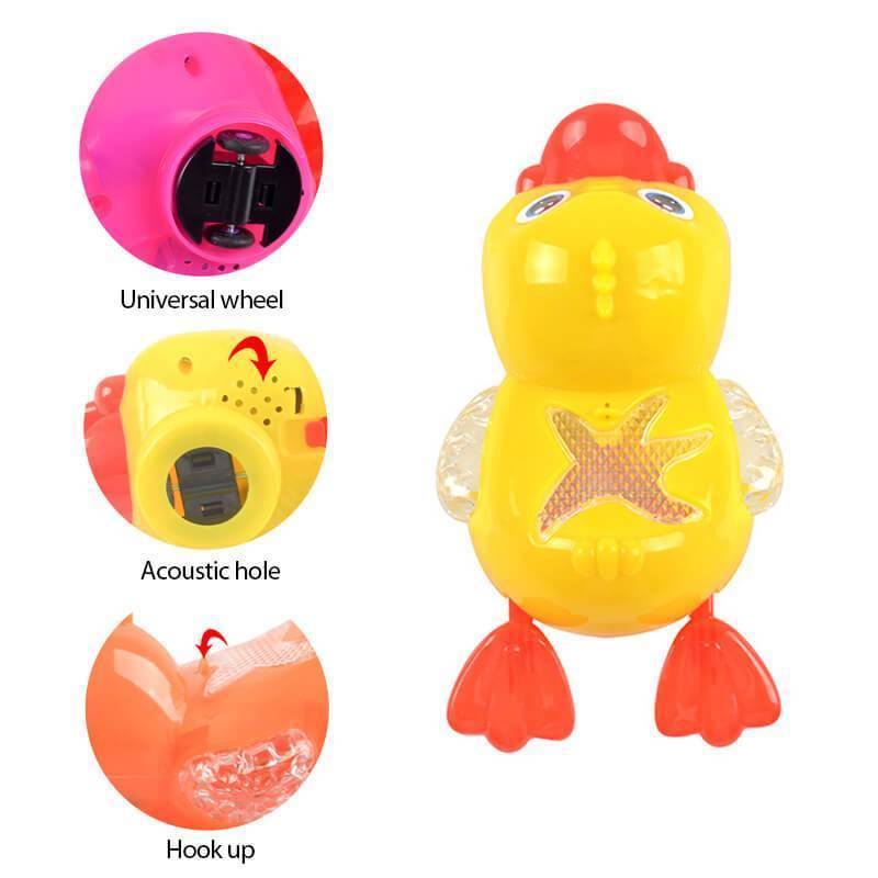 Singing Musical Light Up Duck Toy - Image 6