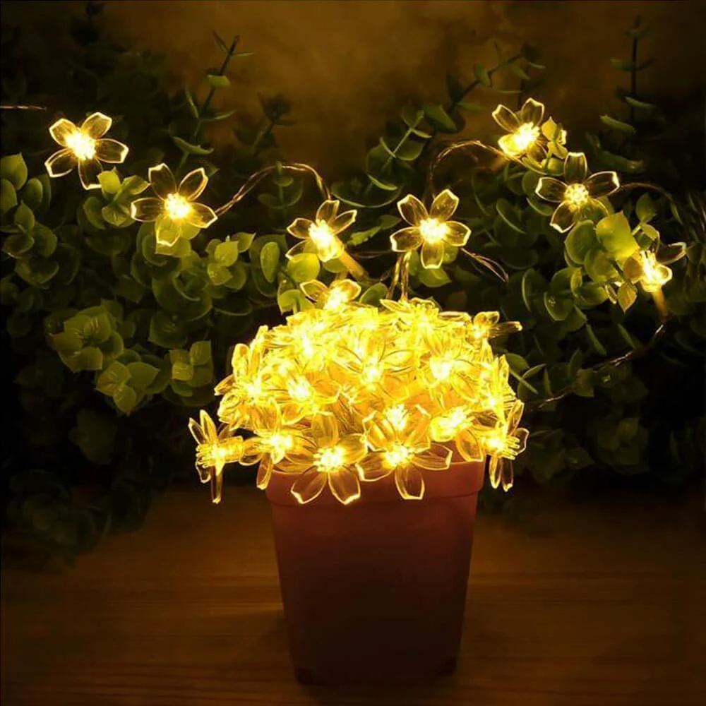 Solar Flower Strings Lights - Image 15
