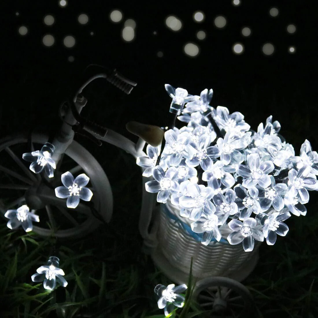 Solar Flower Strings Lights - Image 16
