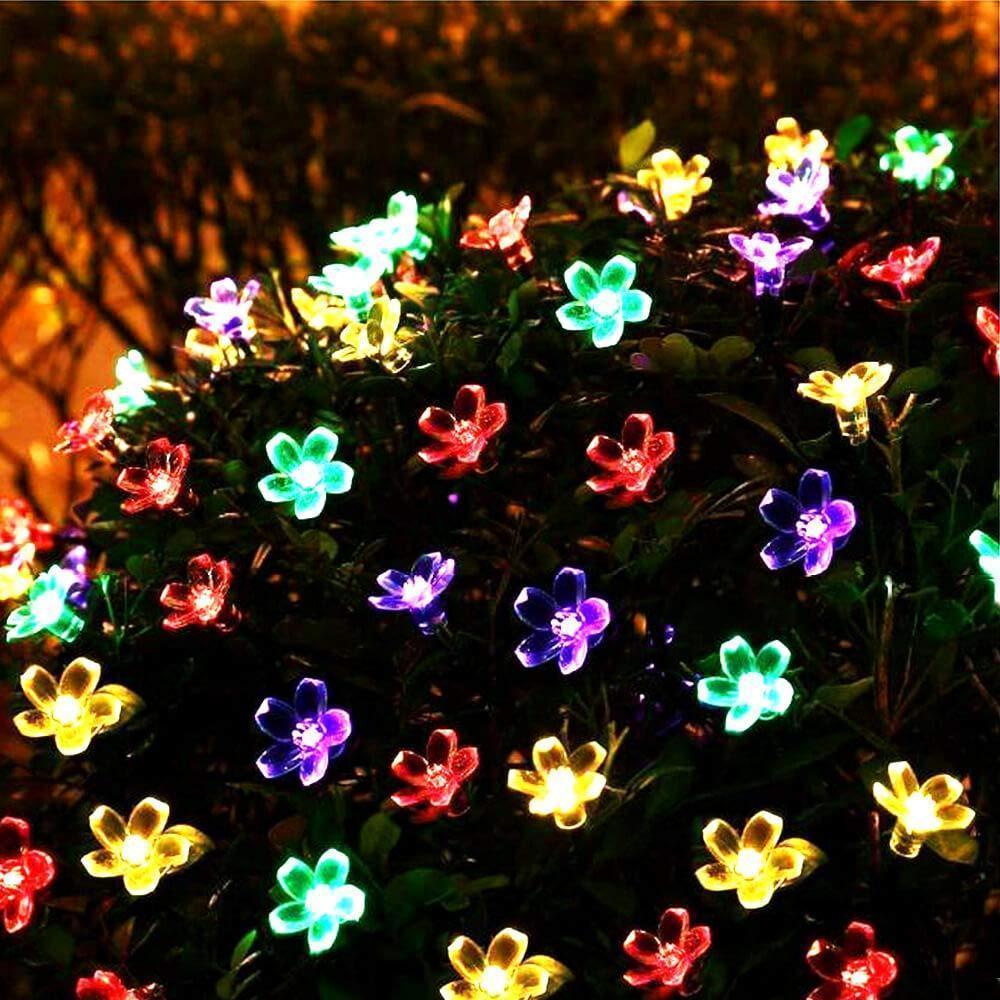 Solar Flower Strings Lights - Image 2