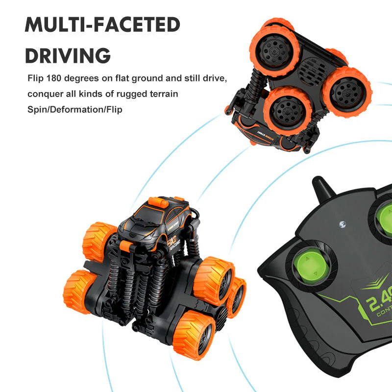 Stunt Car Rock Crawler Remote Control Electric Toy - Image 7