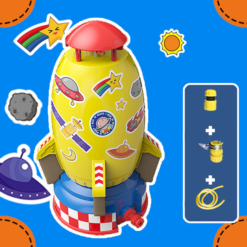 Summer Toy Outdoor Yard Rocket Sprinkler - Image 13