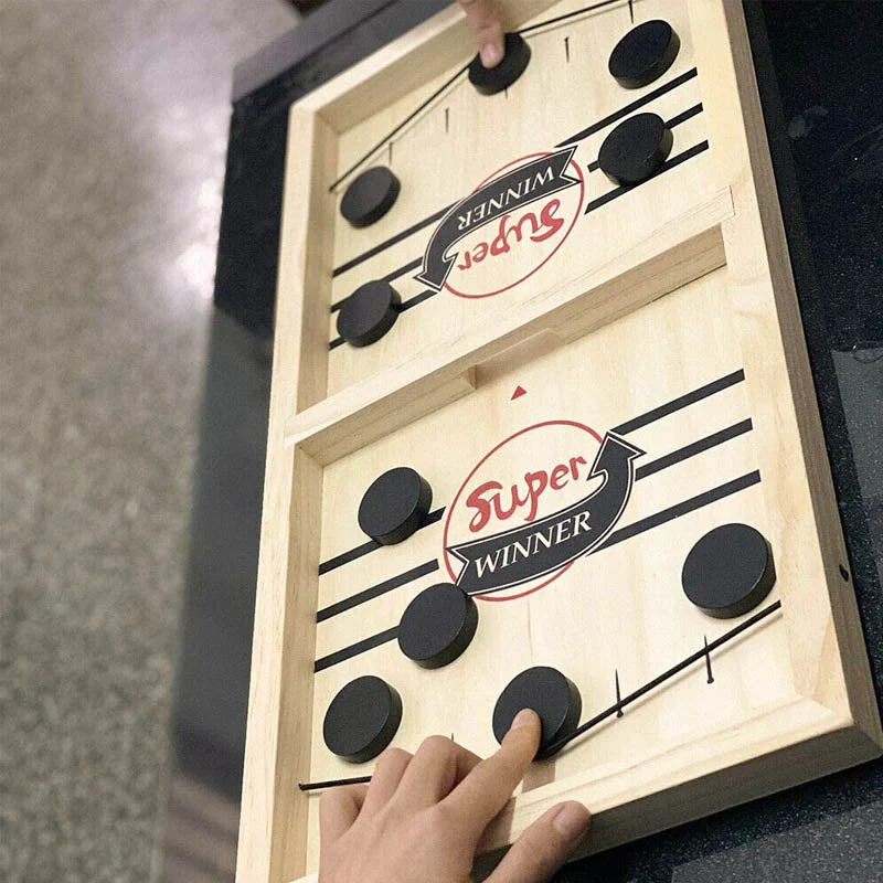 Table Desktop Battle 2 in 1 Ice Hockey Game - Image 4