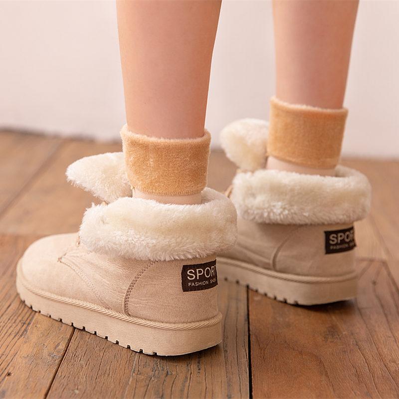 Thickening Winter Soft Velvet Snow Socks - Image 11