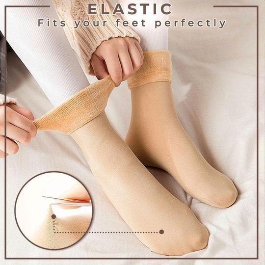 Thickening Winter Soft Velvet Snow Socks - Image 3