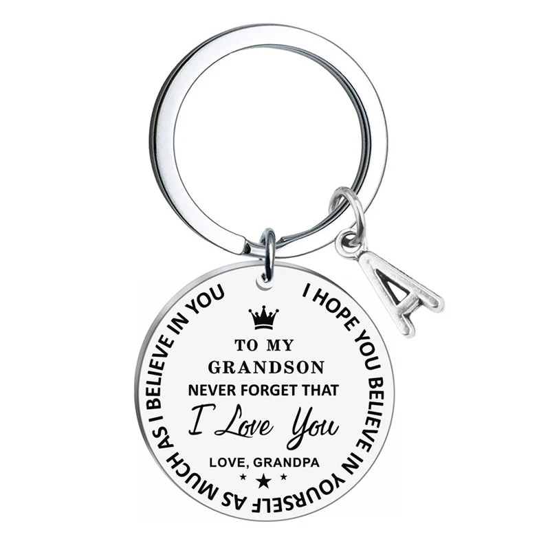 To My Granddaughter/Grandson Keychain - Image 10