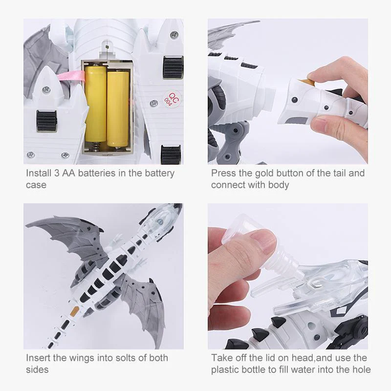 Walking Dinosaur-Dragon Hybrid Toy - Image 5