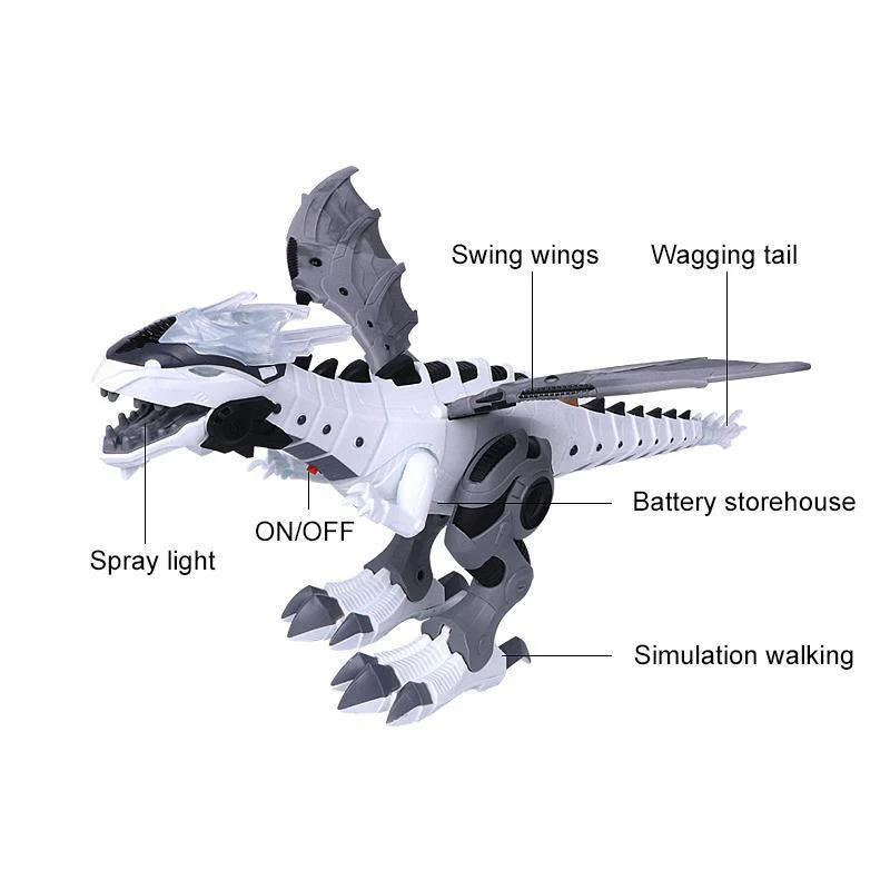 Walking Dinosaur-Dragon Hybrid Toy - Image 6