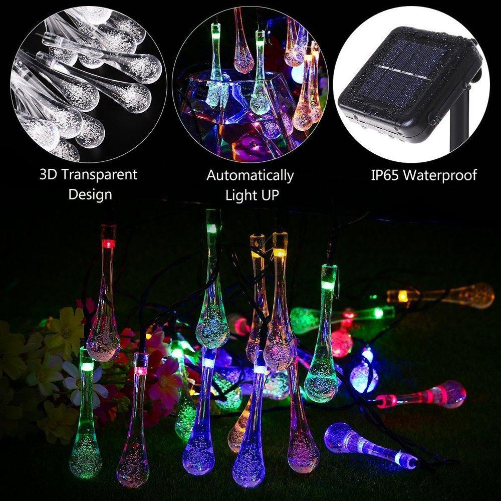 Water Drop Solar Lights - Image 5
