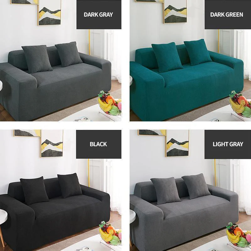 Waterproof Universal Elastic Sofa Cover - 8 Colors - Image 8