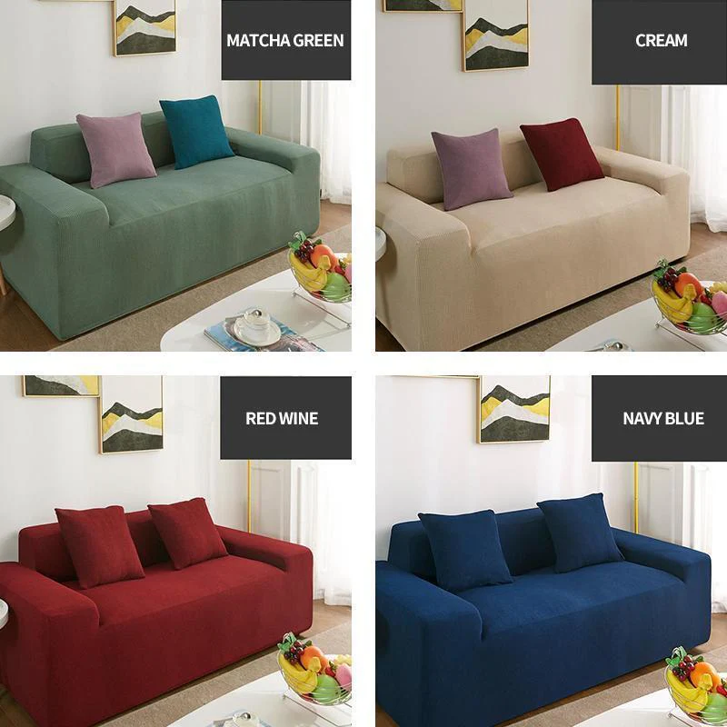 Waterproof Universal Elastic Sofa Cover - 8 Colors - Image 9