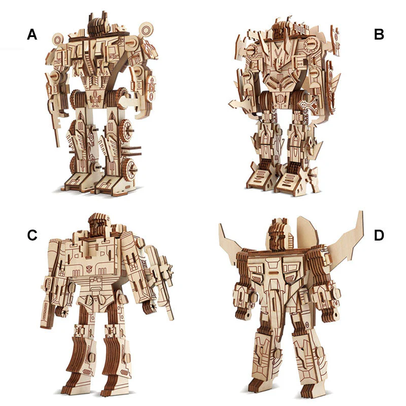 WoodCraft Assembly Puzzle Set - Image 3