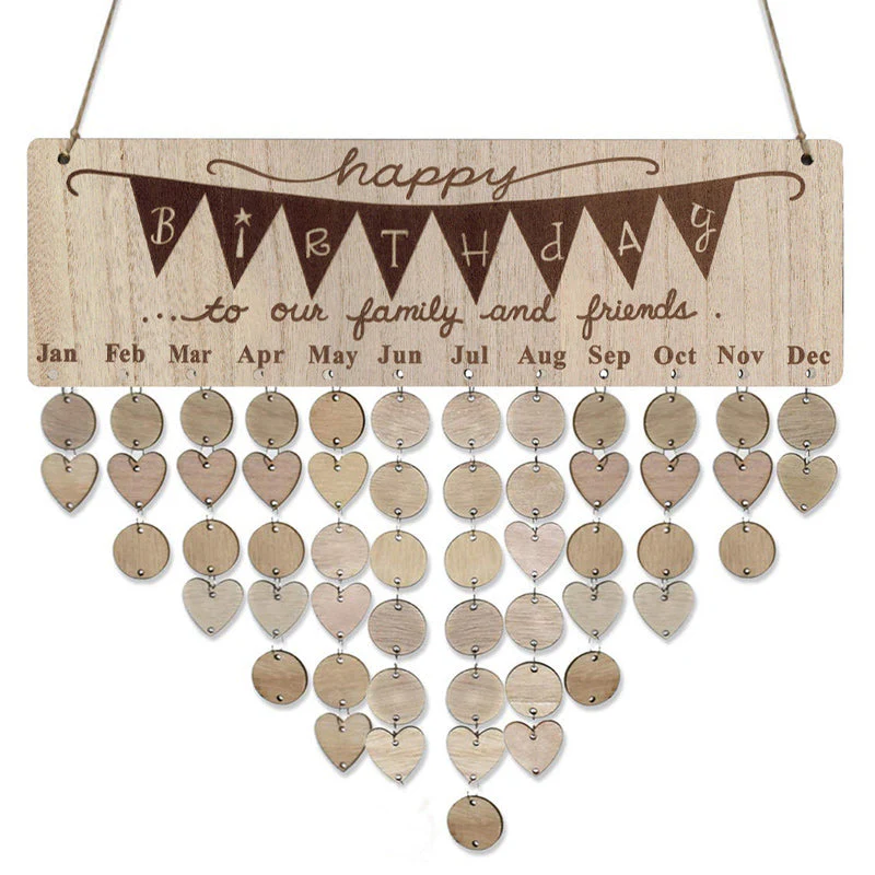 Wooden Calendar Board - Image 21
