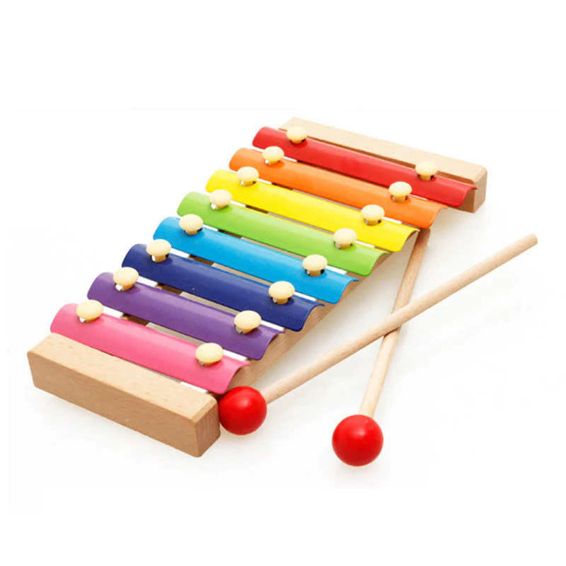Wooden Octave Knocking Piano Baby Beat Xylophone - Image 13